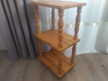 Дървена етажерка на три нива !!!, снимка 4