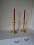 Комплект от 2 бр. бронзови свещника, снимка 13