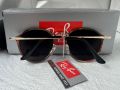 Ray-Ban RB3574 Blaze Round дамски мъжки слънчеви очила унисекс сини огледални, снимка 8