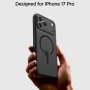 Оригинален кейс Spigen Ultra Hybrid Magsafe, За iPhone 17 Pro (6.3), Черен и Протектор, снимка 7