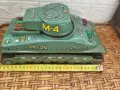 Колекционерска тенекиена играчка танк TOIYO JAPAN, снимка 8