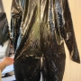 Чисто нов лъскав лачен латексов костюм / гащеризон PVC, размер 2XL XXL, снимка 3