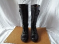 № 37 дамски ботуши с връзки естествена кожа, снимка 3