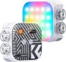 K&F Concept RGB Video Light, 360° пълноцветен преносим с 21 светлинни ефекта, 2500K-9900K CRI 96+, снимка 1