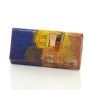 Арт Дамско портмоне от естествена кожа, Картина на Ван Гог, снимка 1
