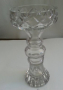  кристален свещник ваза , снимка 4
