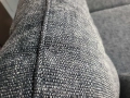 Сив комплект дивани от плат тройка и двойка, снимка 10