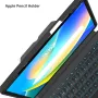 ROOFEI Калъф с клавиатура за  iPad Air 13 инча (M2) 2024 & iPad Pro 12,9 инча (3-то,4-то,5-то,6-то), снимка 8