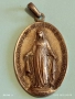 Сребърен медальон медал на Дева Мария на благодатта уникат 43374, снимка 8
