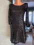 Елегантна рокля с пайети, снимка 1 - Рокли - 45134049