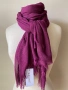 Лилав шал от 100 % вискоза, с етикет, Shine me England, снимка 2