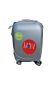 Куфар за ръчен багаж SUPER LIGHT 55x36x22: "360 градуса колела , тежи 1.5кг.Твърдо покритие"", снимка 6