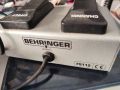 Behringer FS112 Dual Footswitch - суич педал с 5 метров кабел за китарани устройства, снимка 1 - Китари - 45355460