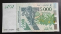 Западно Африкански Щати. 5000 франка. 2003 година. Сенегал., снимка 1