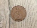 Монета 1921 Великобритания 1 Penny King George V, снимка 3
