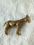 Бронзова фигурка на магаре 44639, снимка 1