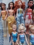 Оригинални Mattel Disney принцеси Дисни Барби Frozen Ана Елза Ариел Снежанка Рапиунцел Моана Бел, снимка 2
