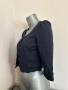 Тъмносиньо късо сако, снимка 4
