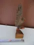 Фигура дървена "Орел кацнал върху скала" резбована, снимка 10