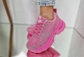Nike Дамски Розови Маратонки С Кристали 👟Дамски Спортни Обувки Розов Цвят С Камъни Найк Код P1331, снимка 3