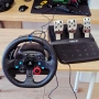 Logitech G29 Driving Force Racing Wheel - Волан с Педали, снимка 1