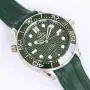 Мъжки часовник OMEGA Seamaster Diver 300M Green с автоматичен механизъм, снимка 2