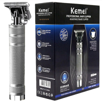 Професионална безжична машинка за подстригване Kemei, снимка 1 - Машинки за подстригване - 44940706