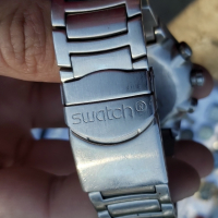 Swatch Irony Swiss Quartz Chronograph V8 Sport Panda Face Мъжки часовник

, снимка 2 - Мъжки - 44943260