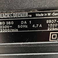 Black Decker BD 380 - Eлектрически трион ''Алигатор'', снимка 3 - Други инструменти - 44996724