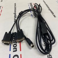  Сериен кабел RS232 ( 2 бр.)  DB9 Мъжки към букса 9pin - 3m, снимка 1 - Друга електроника - 45092285
