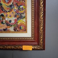 Картина с рамка на казанлъшки художник размер 60х50 , снимка 2 - Картини - 45368861