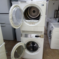 Комплект пералня и сушилня с термопомпа Aeg Protex Plus 8кг A+++  2 години гаранция!, снимка 14 - Перални - 44984742