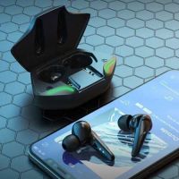 Безжични водоустойчиви слушалки, Bluetooth 5.2, 300 mAh, IPX5, 5 ч, снимка 1 - Безжични слушалки - 45656403
