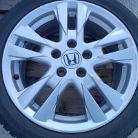 Лети джанти 17ки 5х114.3 Honda+зимни гуми Fulda 225/45/17, снимка 6 - Гуми и джанти - 45936328