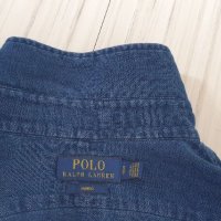 POLO Ralph Lauren Indigo Cotton Mens Size S ОРИГИНАЛ!  Мъжка Риза!, снимка 8 - Ризи - 45671308