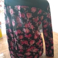 Дамска блуза на цветя, снимка 5 - Блузи с дълъг ръкав и пуловери - 45380533