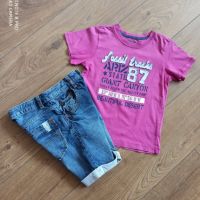 ZARA и L.O.G.G. детски къси дънки, тениска и ризка, снимка 6 - Детски къси панталони - 46203030