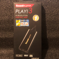 Creative Sound Blaster Play 3 USB Sound Card Външна Звукова карта, снимка 1 - Друга електроника - 44961482
