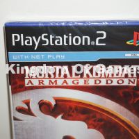 Чисто Нова Оригинална Запечатана Игра За PS2 Mortal Kombat Armageddon, снимка 2 - Игри за PlayStation - 42383085