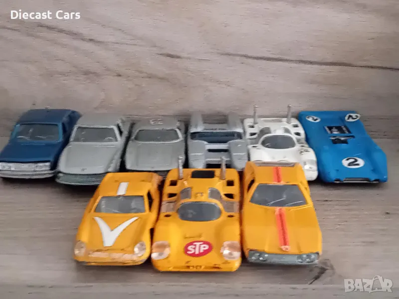 Porsche, Chaprral, Ghia, Lotus,Lancia, Iso Grifo, OSI Bisiluro, Polistil, Politoys 1:43, снимка 1