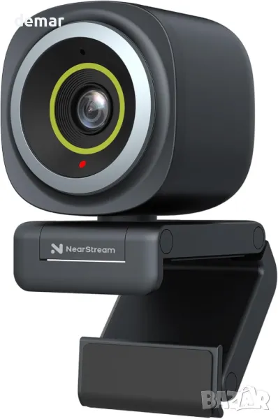 NearStream 4K уеб камера за компютър, HD 1080P 60FPS стрийминг уеб камера с микрофон, снимка 1