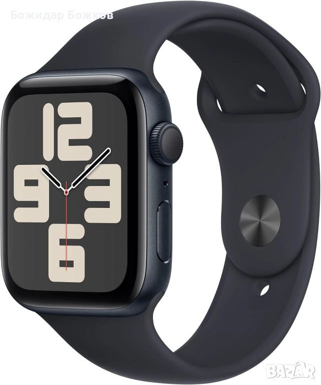 Смарт часовник Apple Watch SE2, 44, Midnight Al Case, Midnight - M/L, снимка 1