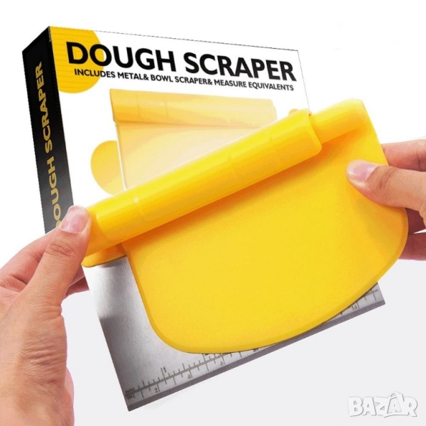Комбиниран нож 2 в 1 за рязане на тесто , снимка 1