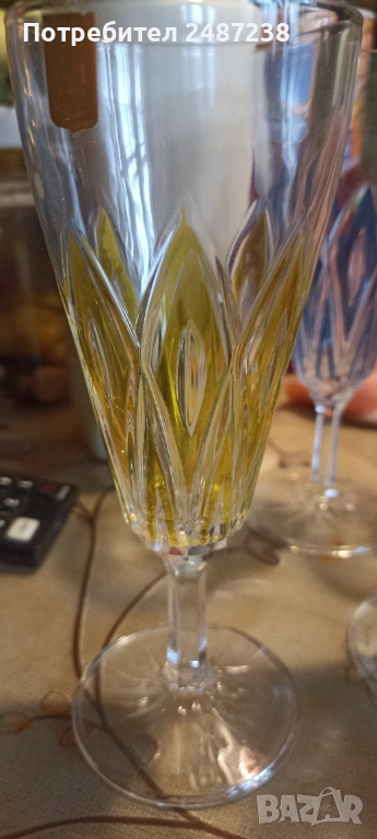 Френски кристален сервиз,6броя, снимка 1