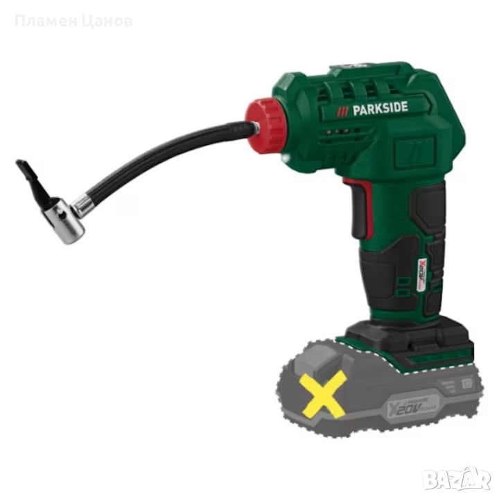 КОМПРЕСОР ЗА ГУМИ ПАРКСАЙД , снимка 1