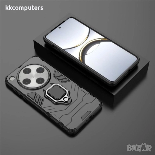 Oppo Find X8 Pro 5 Удароустойчив Ring Holder Калъф и Протектор, снимка 1
