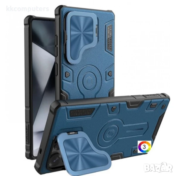 Samsung Galaxy S25 Ultra Удароустойчив NILLKIN /PC Калъф и Протектор, снимка 1