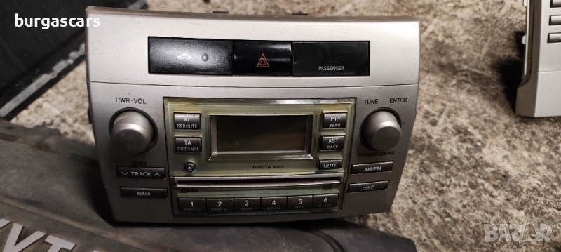 Cd радио 86120-0F010 Toyota Corolla Verso 1.8 - 100лв, снимка 1