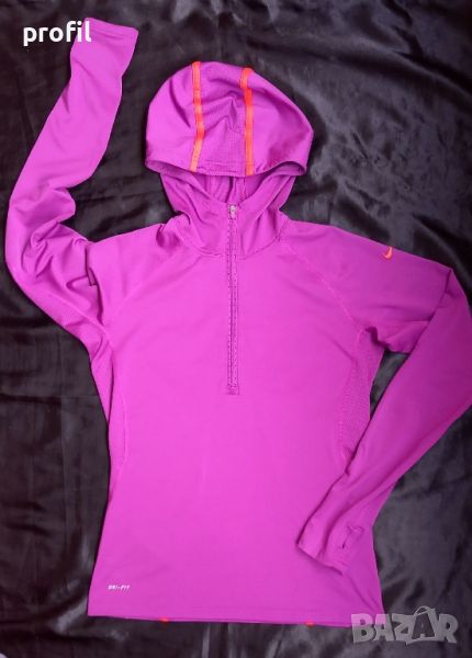 Дамски суичер Nike Dri-Fit Hoodie и потник Nike Pro Hypercool M, снимка 1