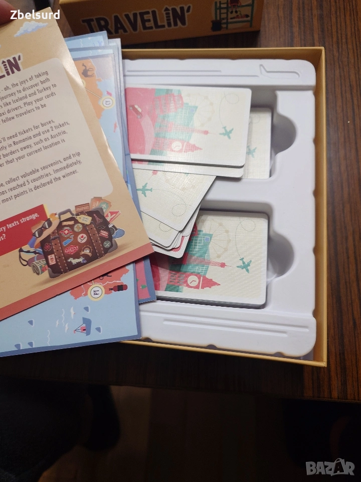 Настолна игра Travelin - английска версия, снимка 1